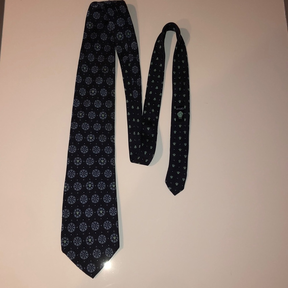 Versace Tie (Snowflake Pattern)